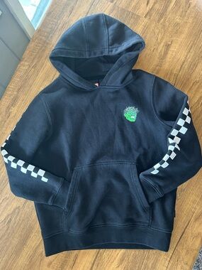 Vans Marvel Collab Hulk Black Hoodie Youth Small